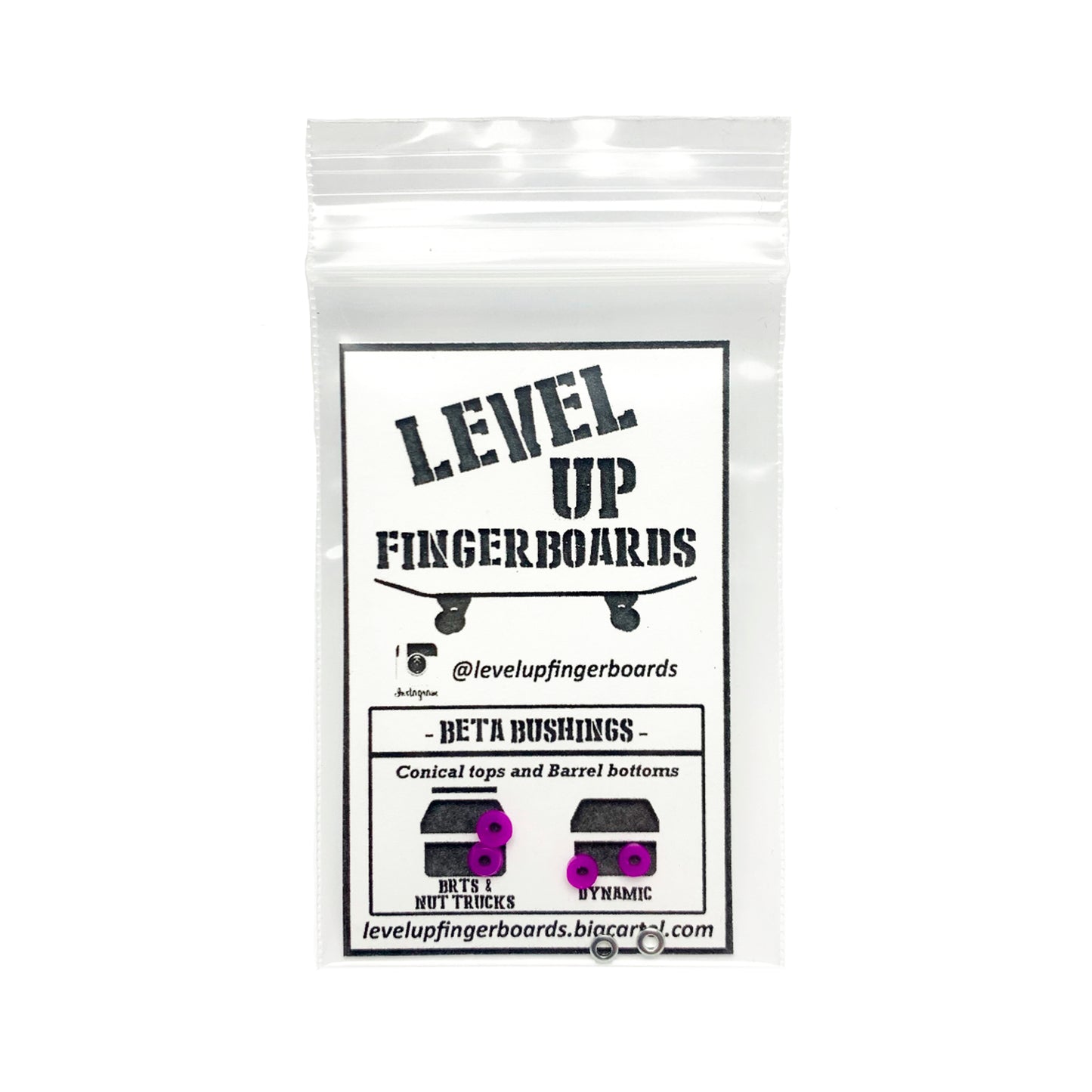Leve Up Bushing - Fluor Purple